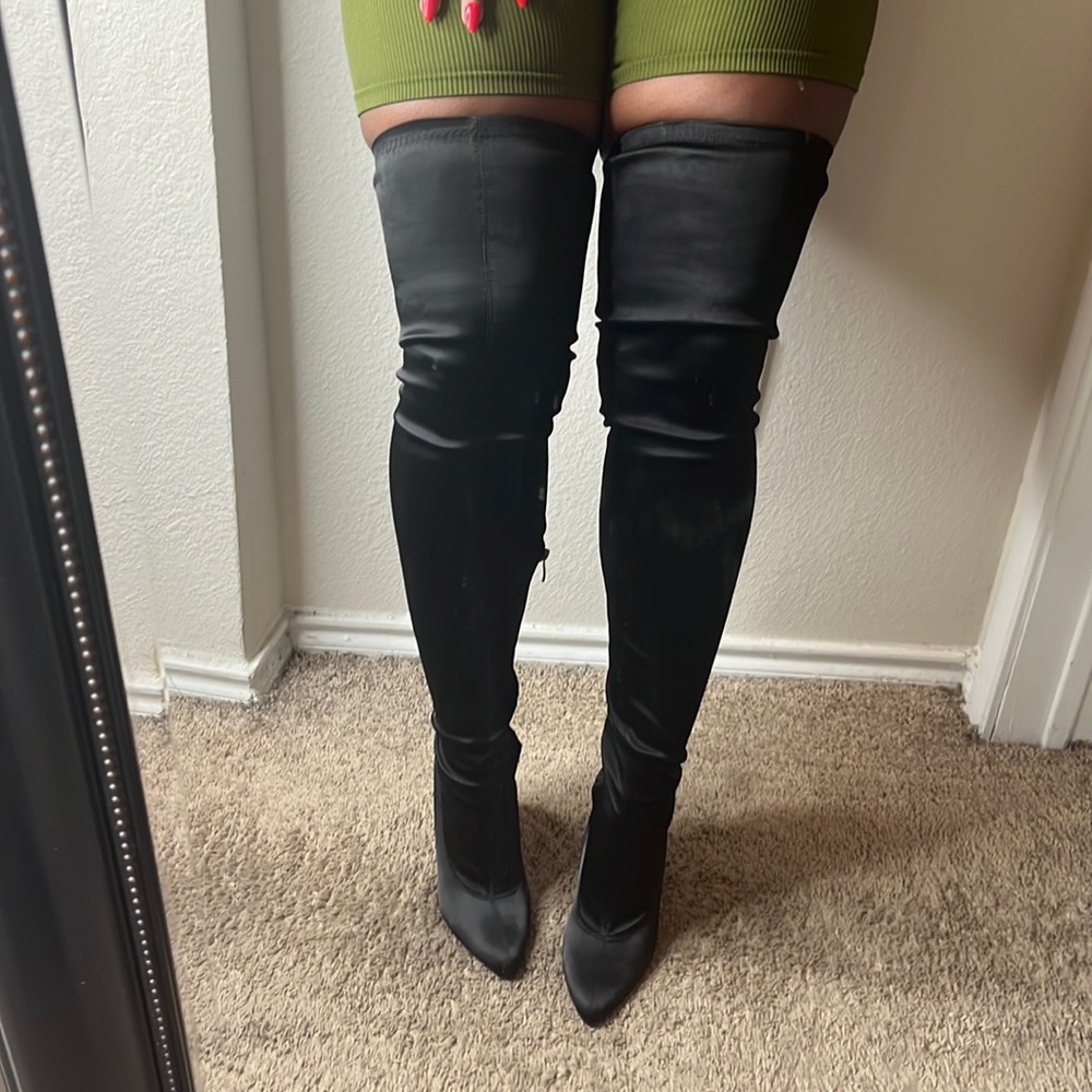 Cape Robbin thigh high boots